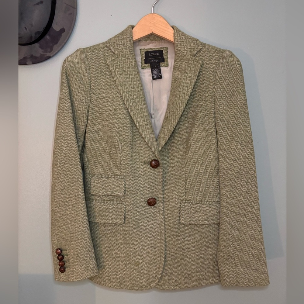 J Crew Tweed Blazer